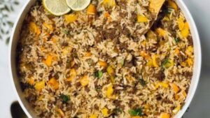 Easy Beef and Rice Skillet
