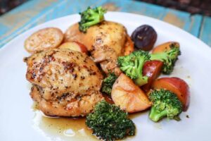 Honey Garlic Chicken and Broccoli