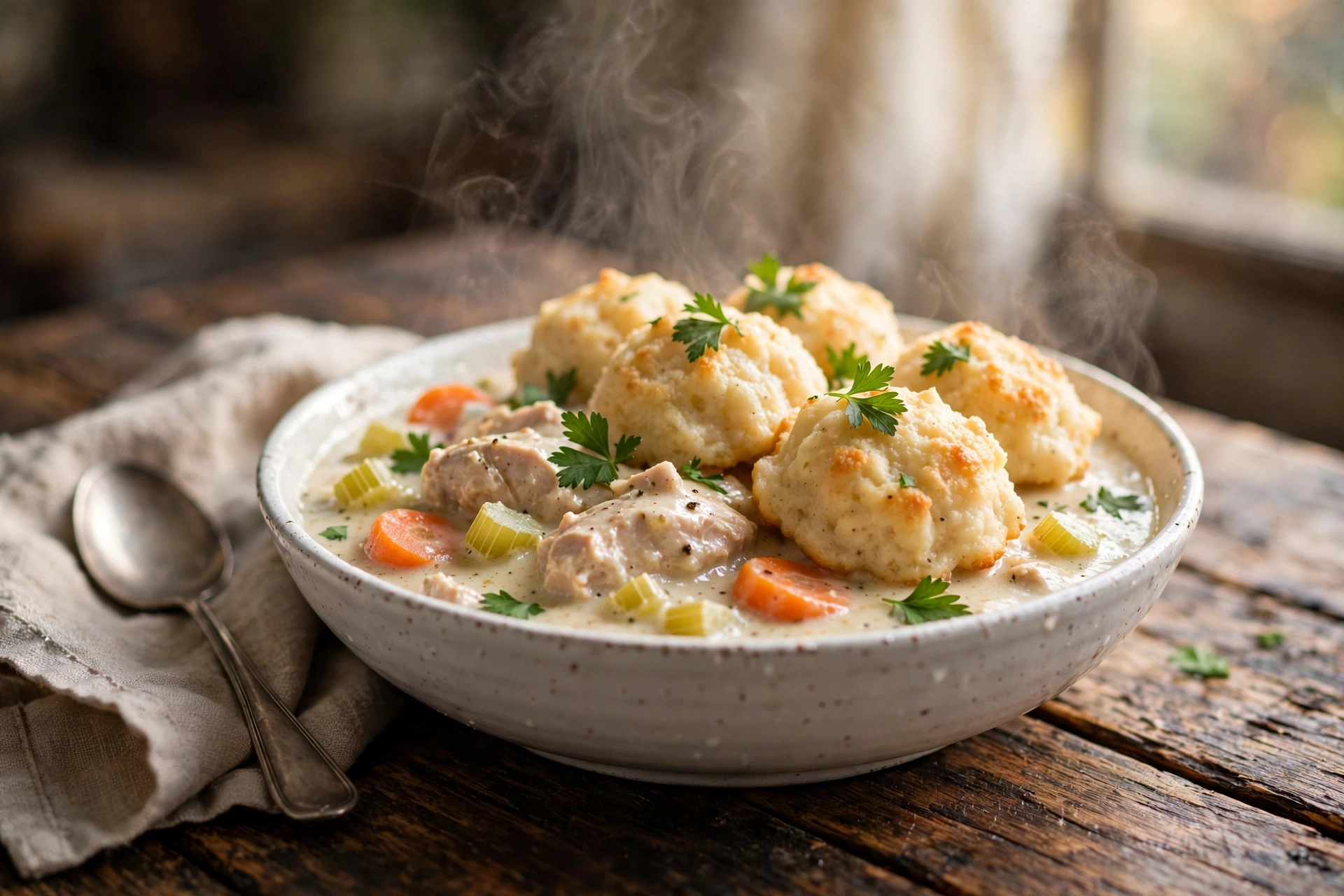 Slow Cooker Chicken and Dumplings