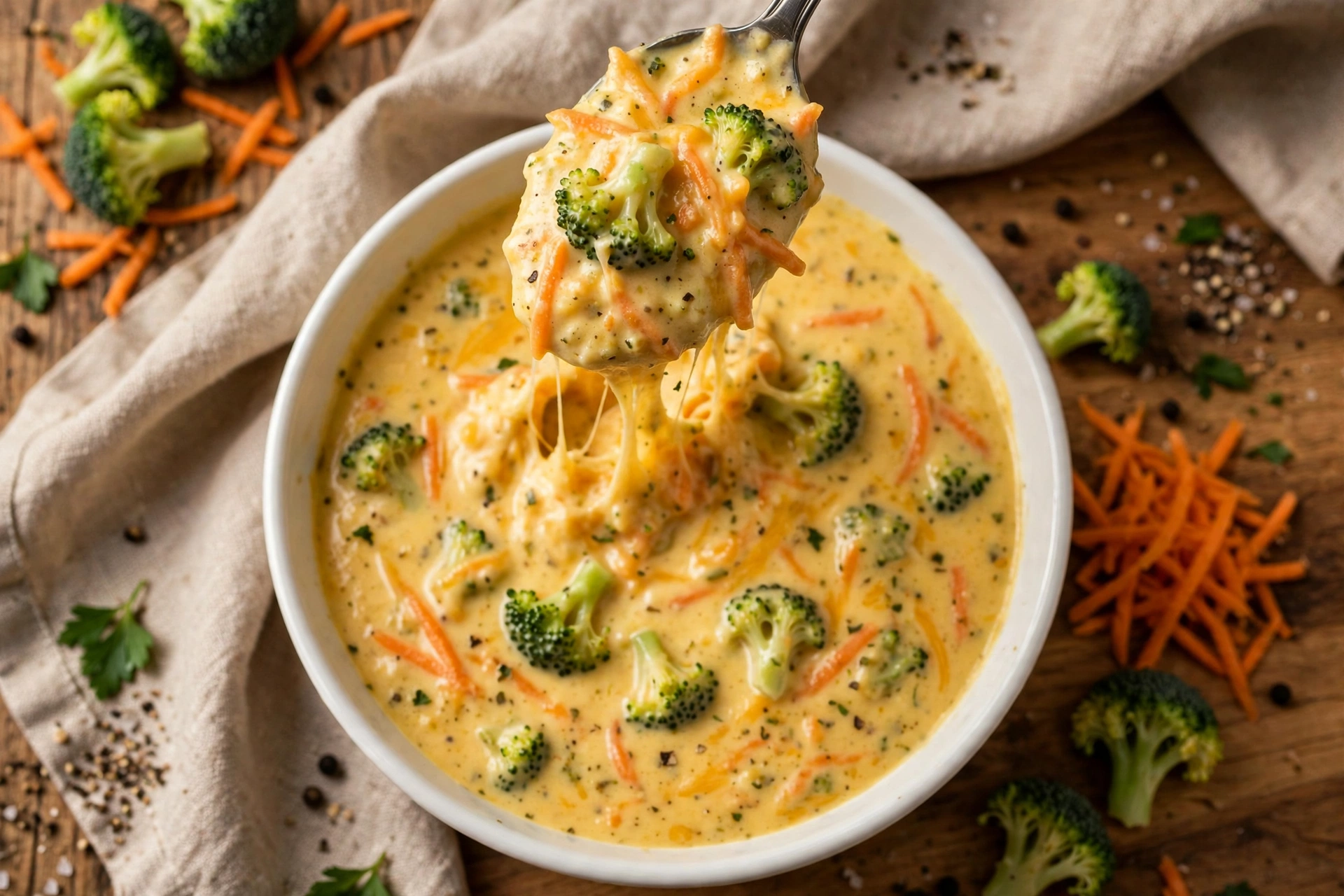 Copycat Panera Broccoli Cheddar Soup (Inspired Recipe)