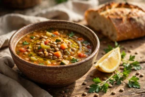 Easy Vegan Lentil Soup