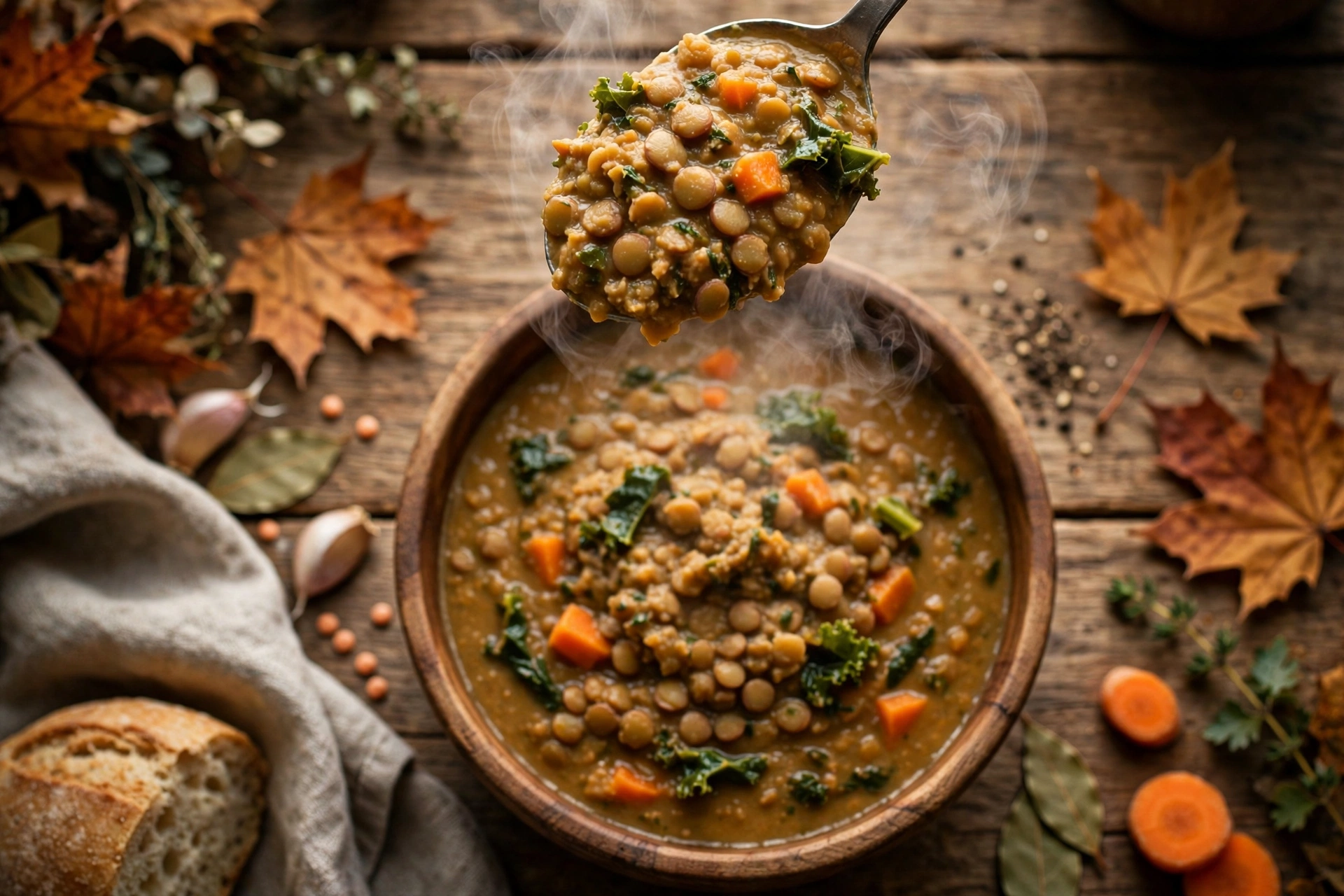 Easy Vegan Lentil Soup