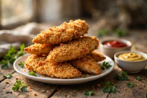 Crispy Gluten-Free Chicken Tenders (Oven-Baked)