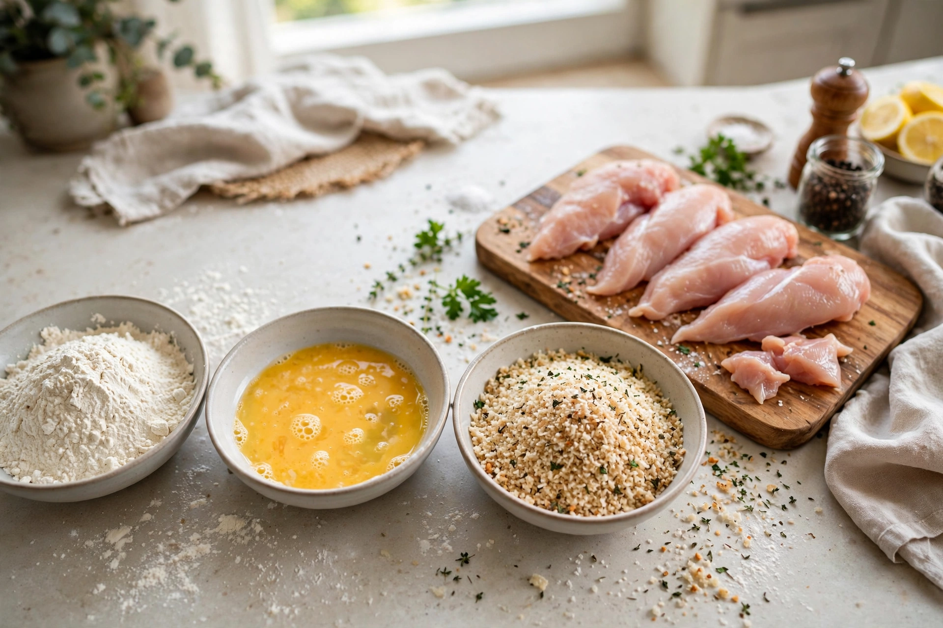 Crispy Gluten-Free Chicken Tenders (Oven-Baked)